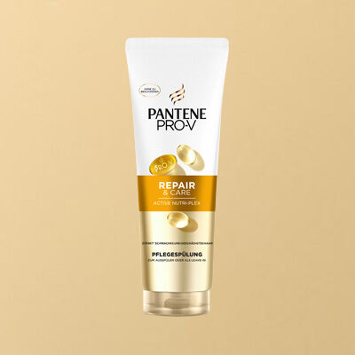 Pantene Pro-V Repair & Protect Spülung 250 ml – weiß-goldenes Design, intensive Pflege für strapaziertes Haar.