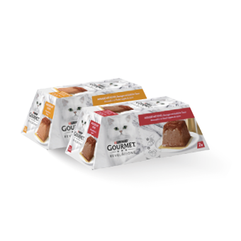 Purina Gourmet Katzenfutter Sorte Gourmet Revelation – Premium-Nassfutter für Katzen