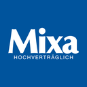 Mixa Logo mit Aktionshinweis in der App: 30 % Rabatt auf alle Mixa Produkte.