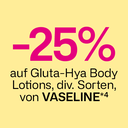 -25% auf alle Body Lotions von Vaseline
