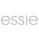 Grauer essie Logoschriftzug vor weißem Hintergrund.