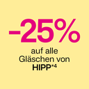 -25% auf alle Produkte von HIPP