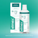 Elmex Sensitive Professional Mundspülung für empfindliche Zähne, bietet effektive Schmerzlinderung und lang anhaltenden Schutz.