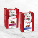 Purina Gourmet Katzenfutter Sorte Gourmet Mon Petit – Premium-Nassfutter für Katzen