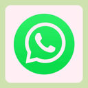 Grünes WhatsApp Logo auf hellem Hintergrund als Symbol für digitale Kommunikation und schnellen Kundenkontakt.
