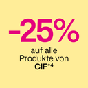 -25% auf alle Produkte von Cif