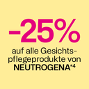 -25% auf alle Produkte von Neutrogena