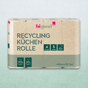 bi good Papierprodukte wie Taschentücher oder Küchenrollen – recycelbar, nachhaltig und umweltschonend