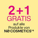 2+1 Gratis auf alle Produkte von No Cosmetcs