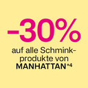 -30% auf alle Produkte von Manhattan
