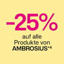 -25% auf alle Produkte von Ambrosius
