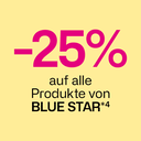 -25% auf alle Produkte von Blue Star