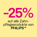 -25% auf alle Produkte von Philips 