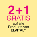 2+1 Gratis auf alle Produkte von Elvital