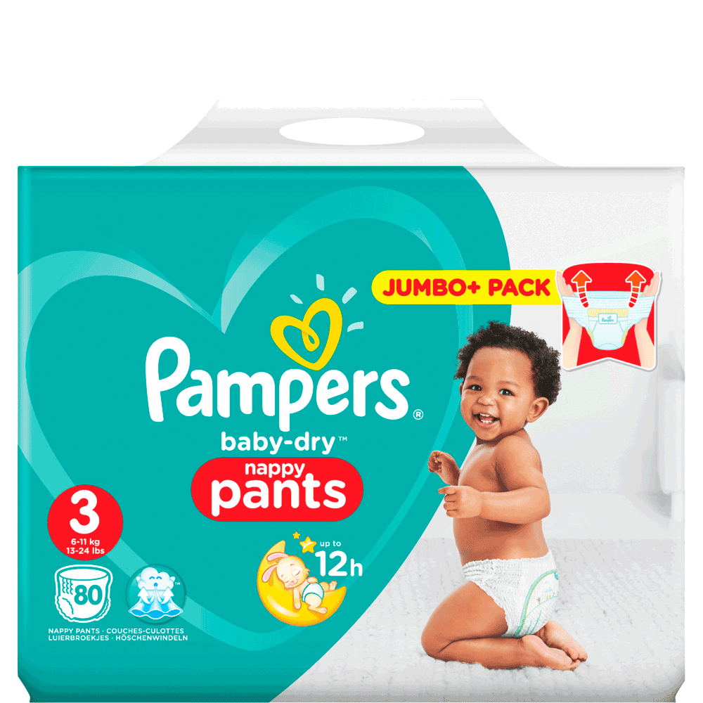 44 stück Pampers Baby-Dry Pants Gr Value Pack 3 6-11kg 