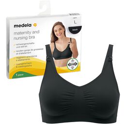 Medela Schwangerschafts Und Still Bh Schwarz Bipa