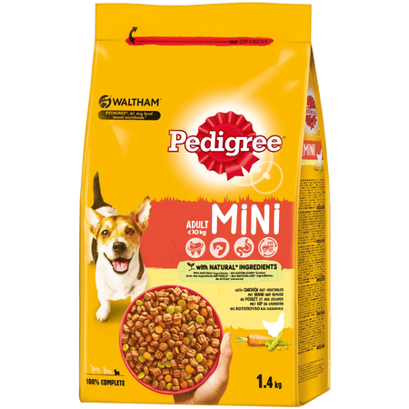 Pedigree Trockenfutter mit Huhn und Gemüse Mini | BIPA