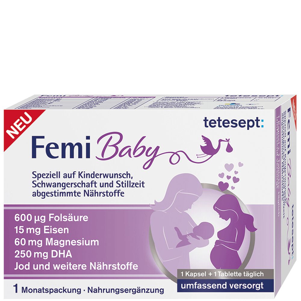 Tetesept Femi Baby Kapseln Tabletten Bequem Gunstig Bestellen Bipa