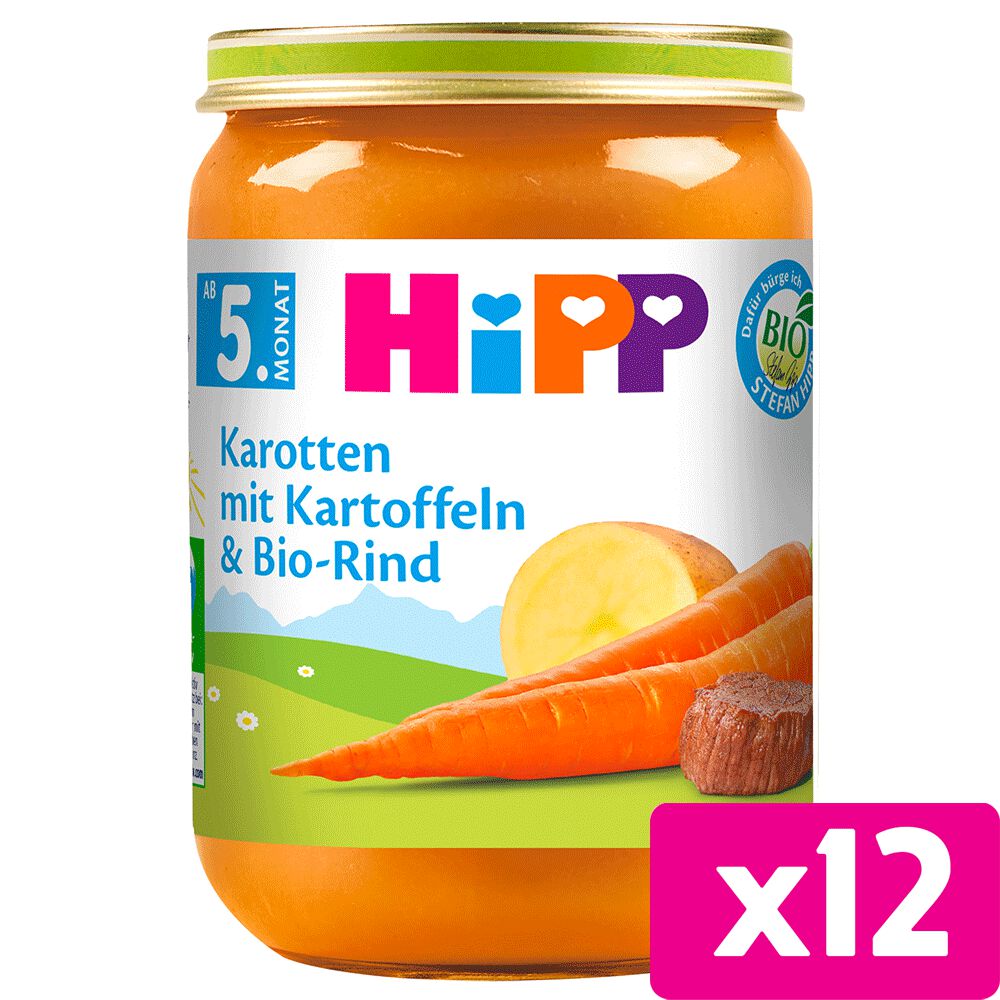 HiPP Karotten mit Kartoffeln & BioRind günstig kaufen BIPA
