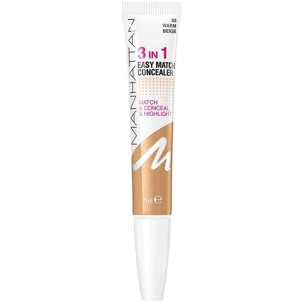 Manhattan 3 In 1 Easy Match Concealer