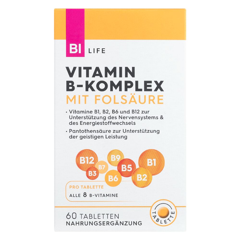 BI LIFE Vitamin B Komplex Depot bequem günstig bestellen. BIPA