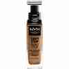 Bild: NYX Professional Make-up Can't Stop Won't Stop 24-Hour Foundation caramel