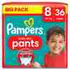 Bild: Pampers Baby-Dry Pants Größe 8, 19kg+, Big Pack 