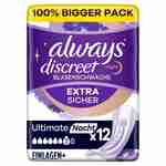Bild: always Discreet Inkontinenz-Einlagen Für Frauen Plus Ultimate Night Bild: always Discreet Inkontinenz-Einlagen Für Frauen Plus Ultimate Night