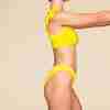 Bild: p2 beach Asymmetric Bikini+Brazil Gelb