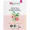 Bild: bi good Festes Körperöl Pfirsich & Mandel 
