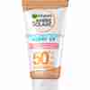 Bild: GARNIER AMBRE SOLAIRE Sensitive Anti-Trockenheit Sonnencreme LSF 50+ 
