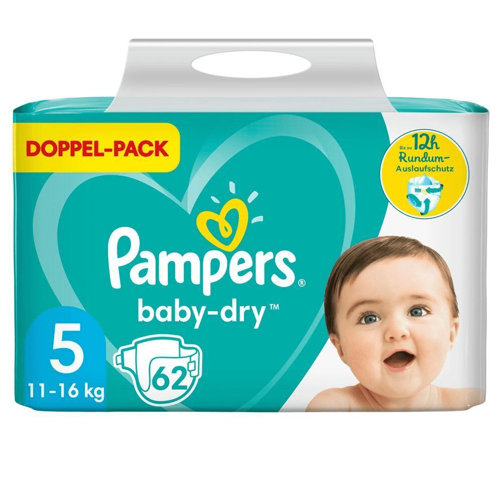 Overvloed risico beneden Pampers Baby-Dry Größe 5, 11-16kg, Doppel Pack günstig kaufen ❤ BIPA
