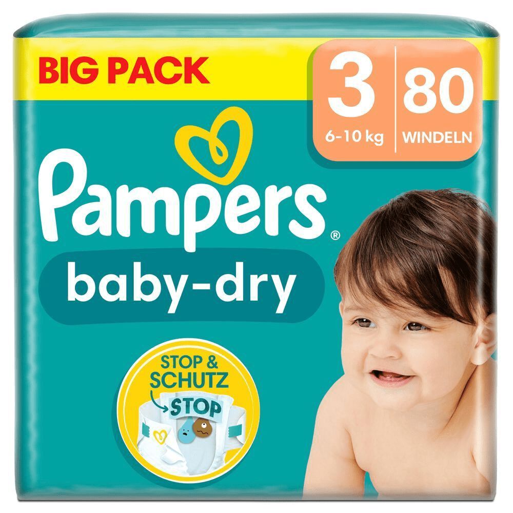 Vliegveld Groot mug Pampers Baby-Dry Größe 3, 6kg - 10kg günstig kaufen ❤ BIPA