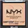 Bild: NYX Professional Make-up Can't Stop Won't Stop Mattifying Pressed Powder LIGHT MEDIUM