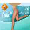 Bild: nur die Strumpfhose Leichte Beine 20 DEN mandel