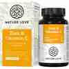 Bild: NATURE LOVE Zink mit natürlichem Vitamin C 