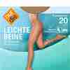 Bild: nur die Strumpfhose Leichte Beine 20 DEN amber