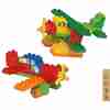 Bild: BiOBUDDi Bio-Bausteine Flugzeug 