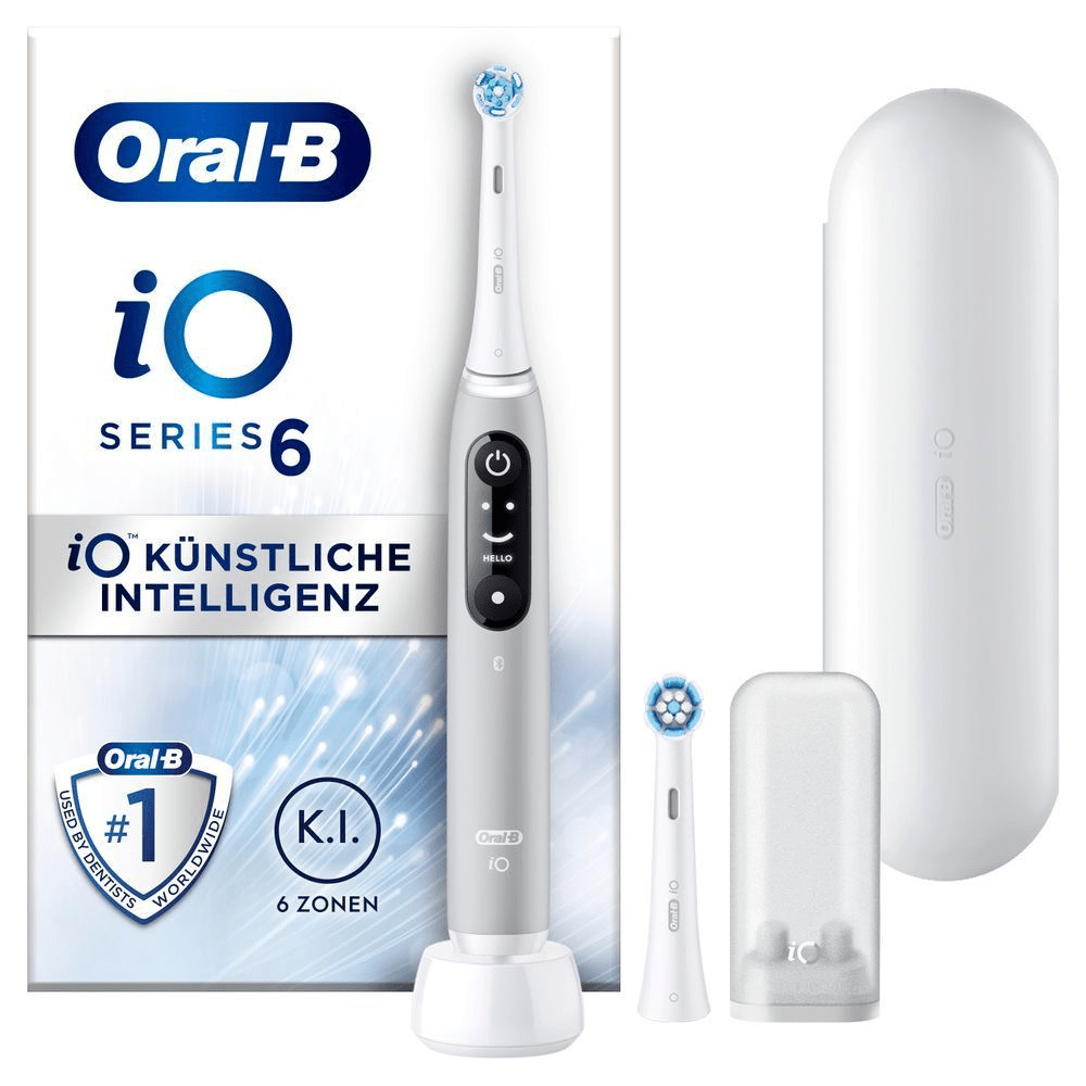 Bild: Oral-B iO 6 Elektrische Zahnbürste, Grey Opal 