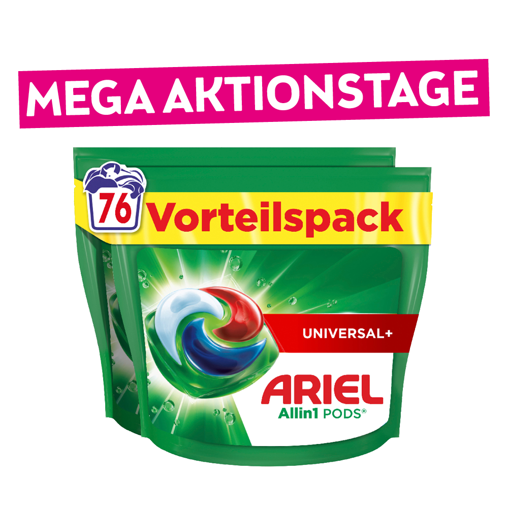 Bild: ARIEL All-in-1 POD Flüssigwaschmittel-Kapseln 