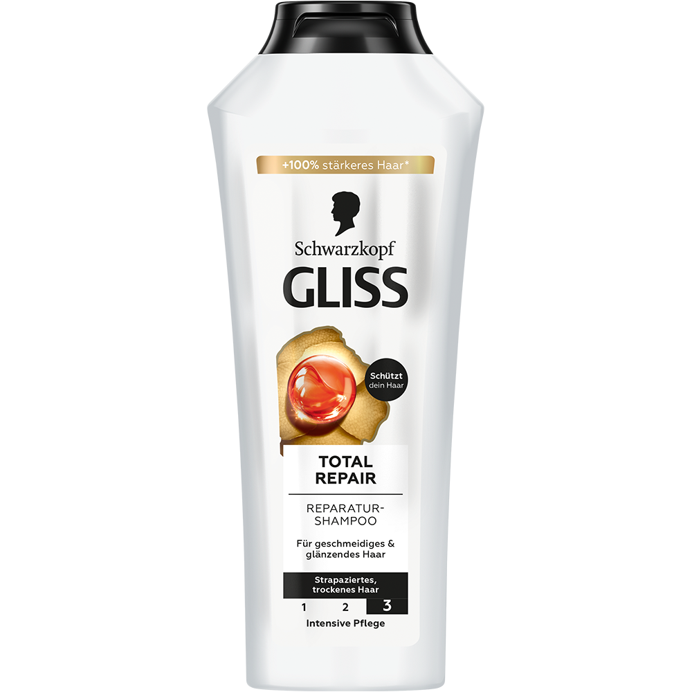 Bild: Schwarzkopf GLISS Shampoo Total Repair 