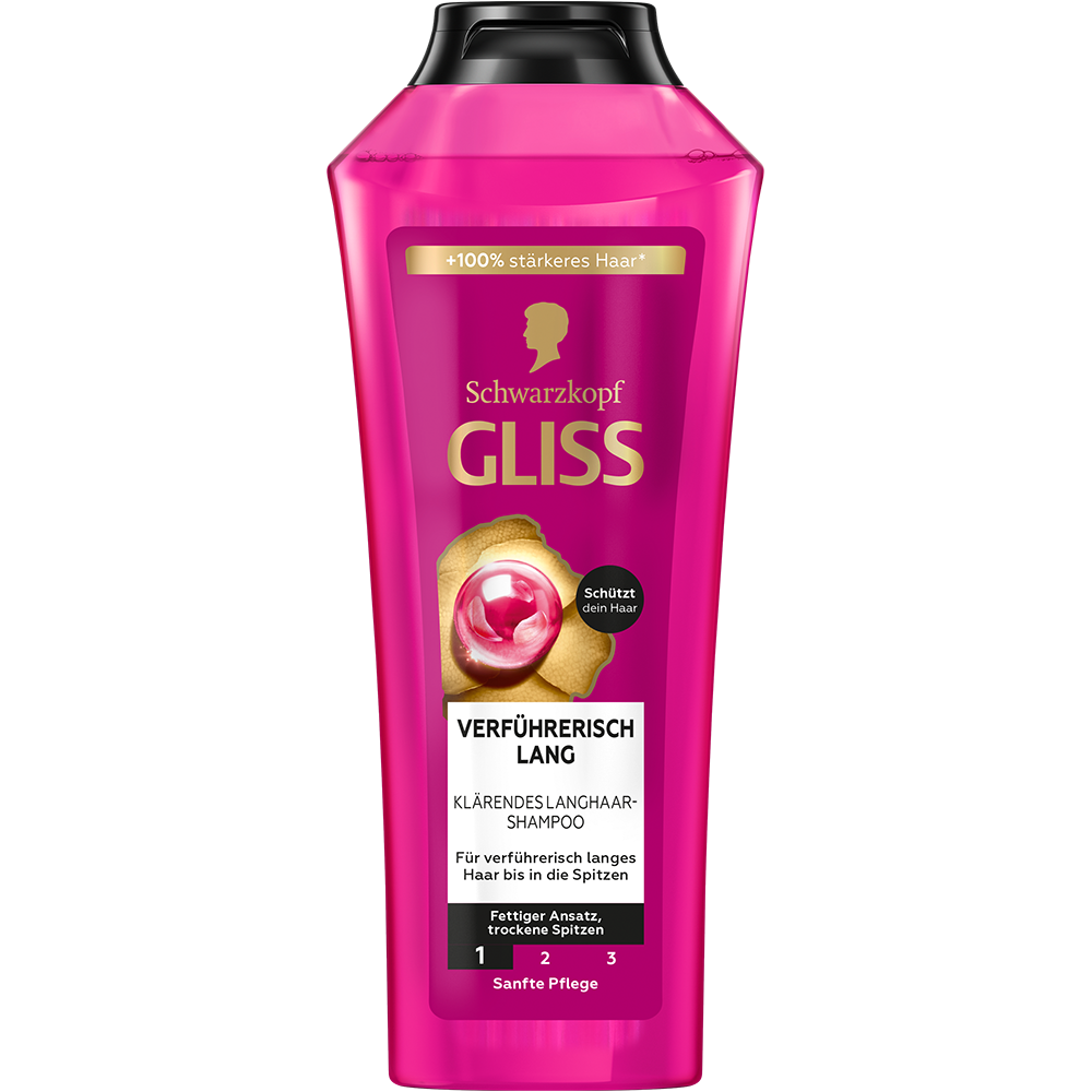 Bild: Schwarzkopf GLISS Shampoo Verführerisch Lang 