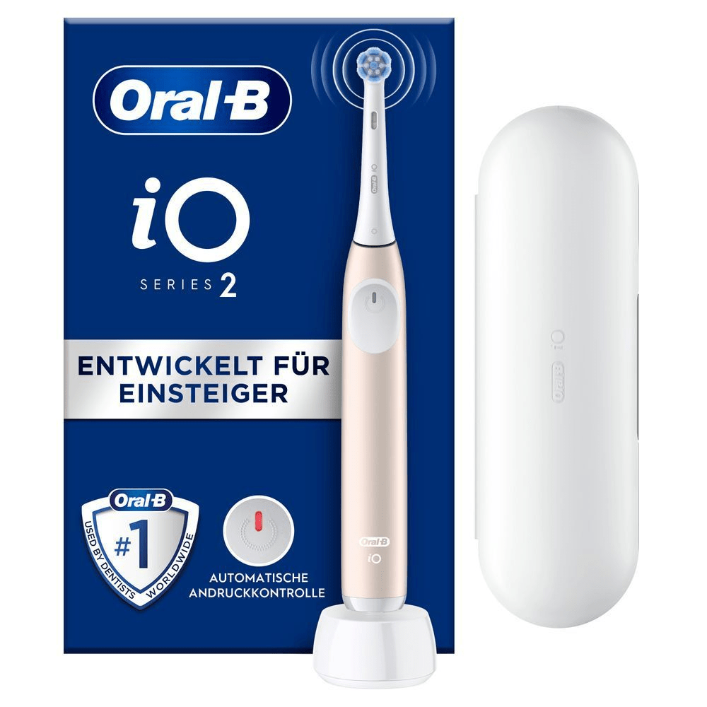 Bild: Oral-B iO Series 2 Elektrische Zahnbürste, Calm Pink 