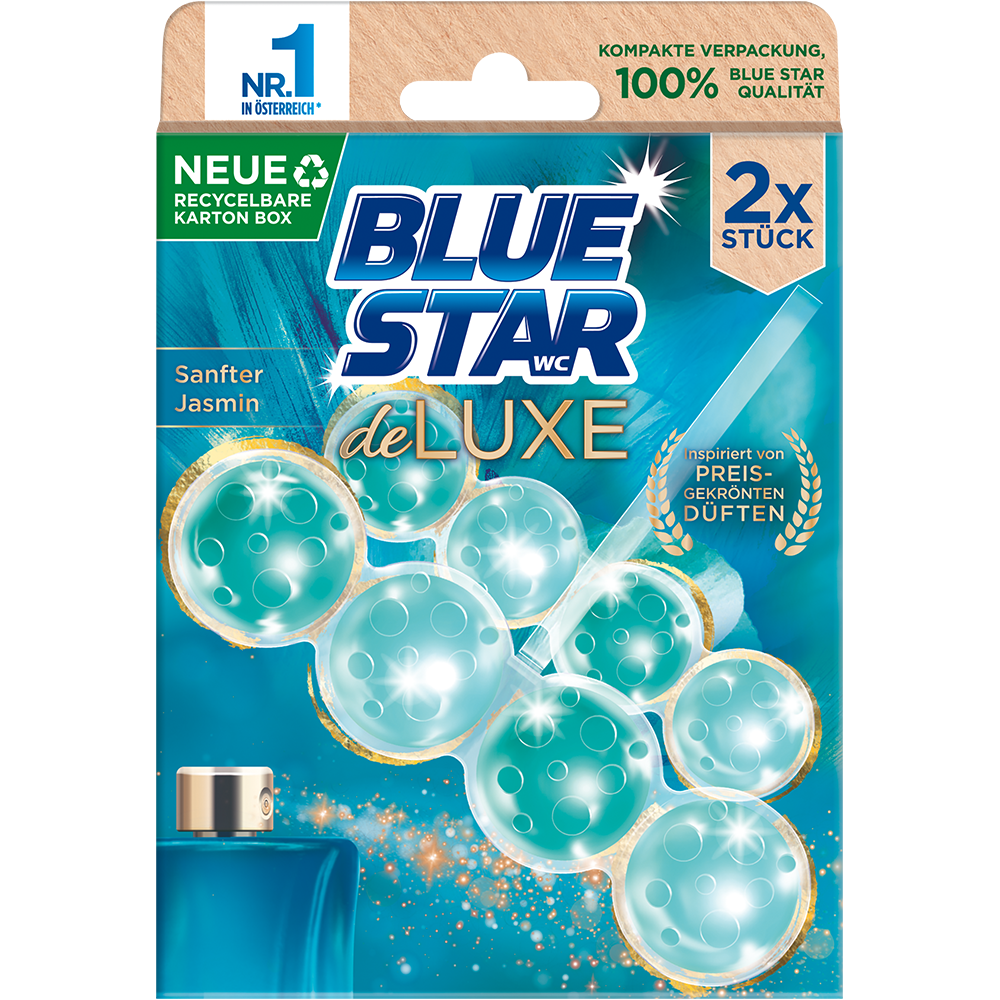 Bild: Blue Star deLuxe WC-Steine Sanfter Jasmin 