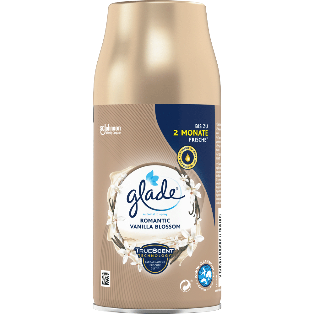 Glade Automatic Nachfüller Romantic Vanilla Blossom – 269 Ml, Für Automatischen Lufterfrischer