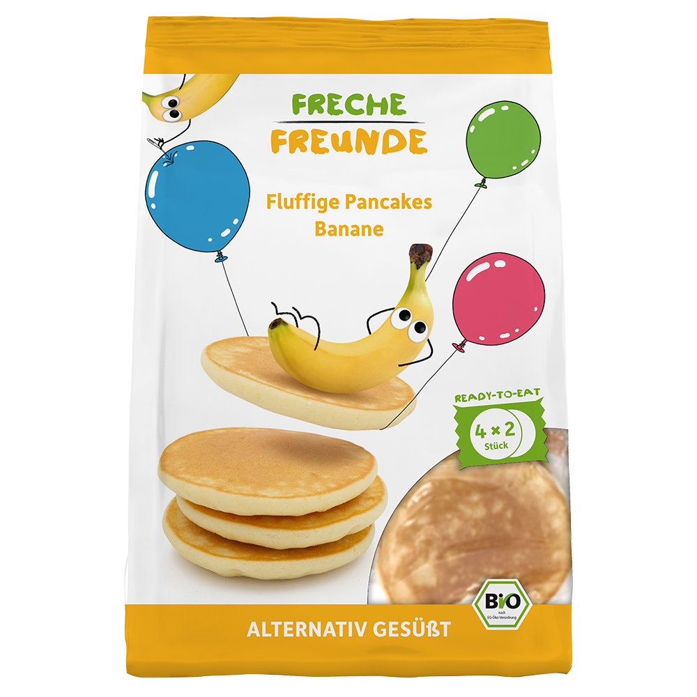 Bild: Freche Freunde Fluffige Pancakes Banane 