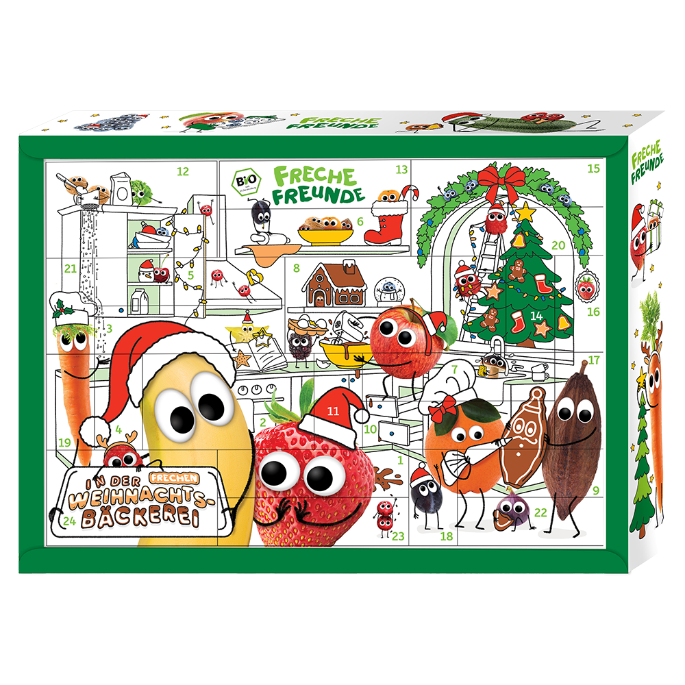 Bild: Freche Freunde Adventskalender In der frechen Weihnachtsbäckerei 