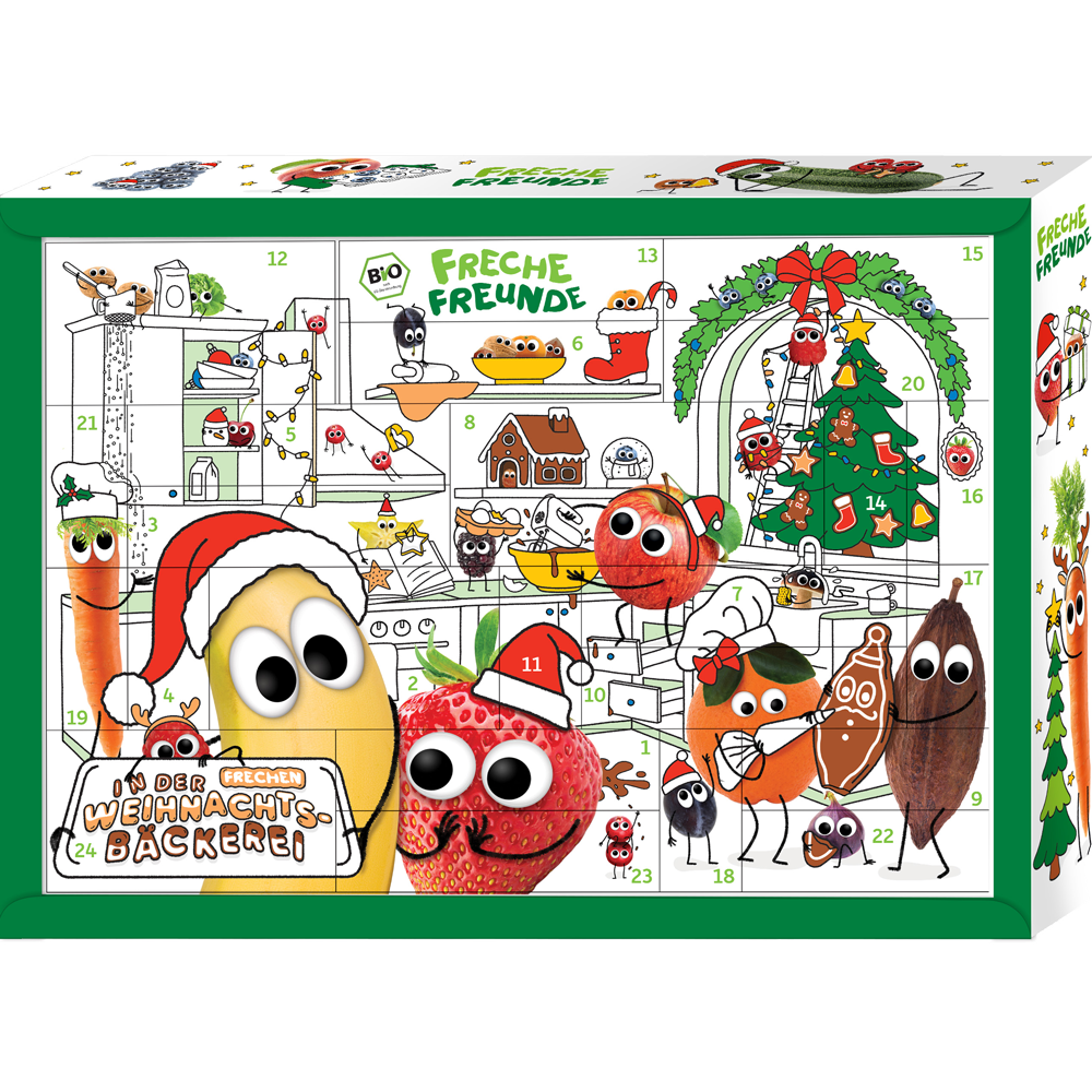 Bild: Freche Freunde Adventskalender In der frechen Weihnachtsbäckerei 