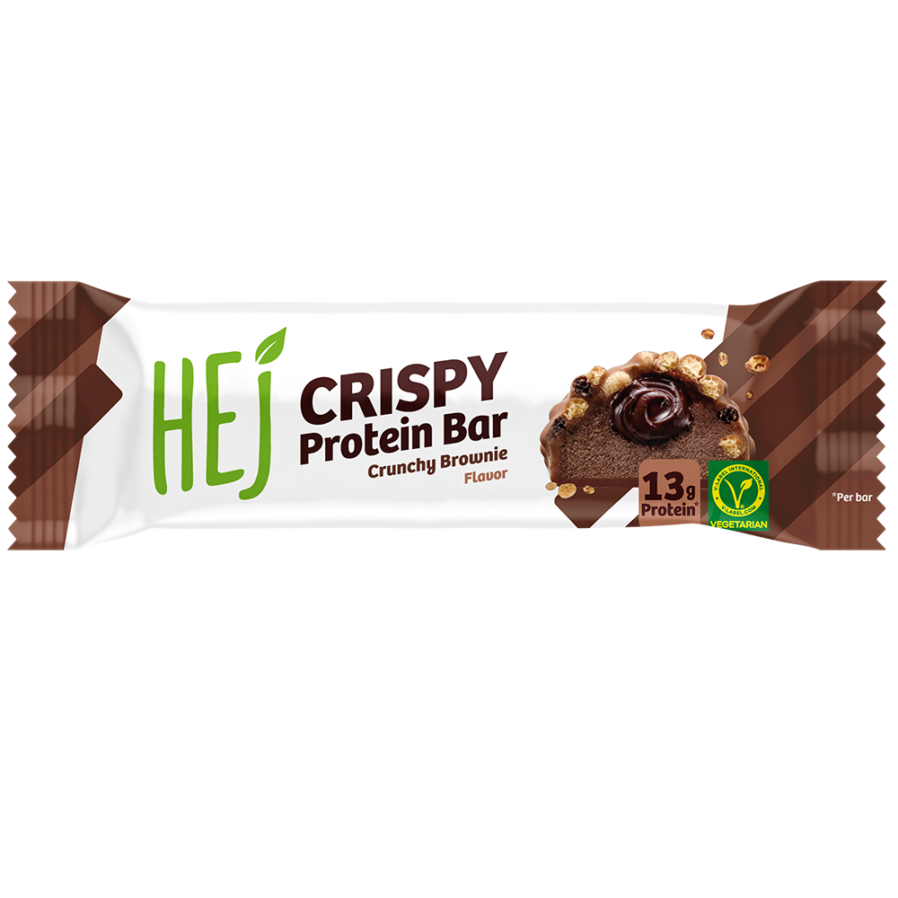 Bild: HEJ Crispy Protein Bar Crunchy Brownie Flavor 
