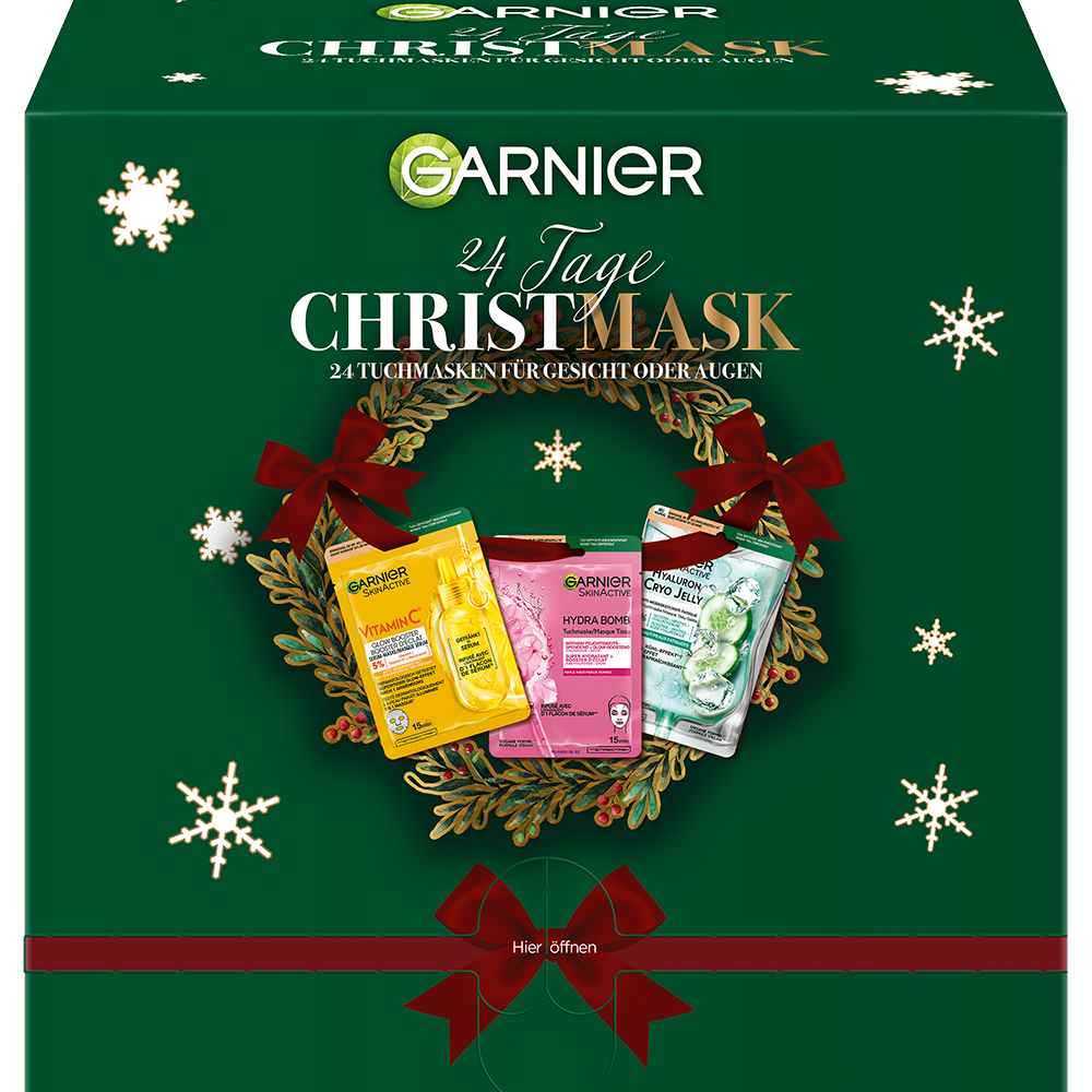 Bild: GARNIER Adventkalender 24 Tage Christmask 